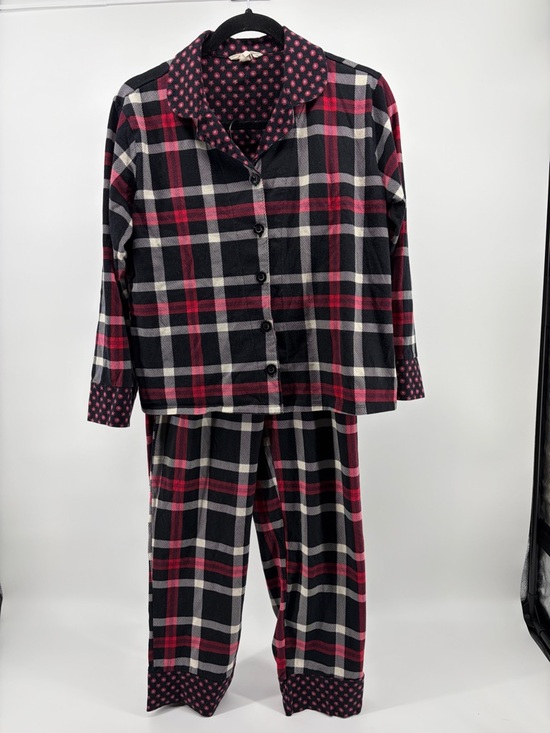 Vera Bradley Other - Vera Bradley Women's 2PC Plaid Pajama Set Red/Black Size Small Cotton